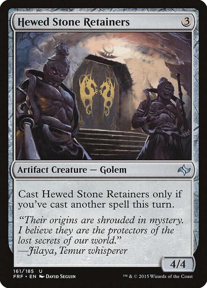 Hewed Stone Retainers, Fate Reforged 161
