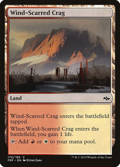 Wind-Scarred Crag, Fate Reforged 175