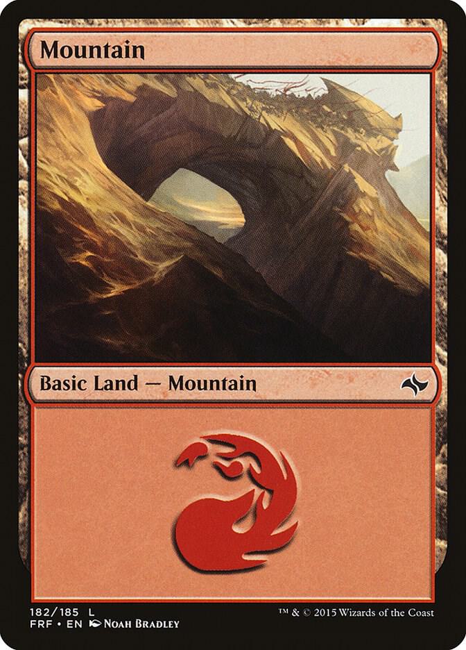 Mountain (182), Fate Reforged 182