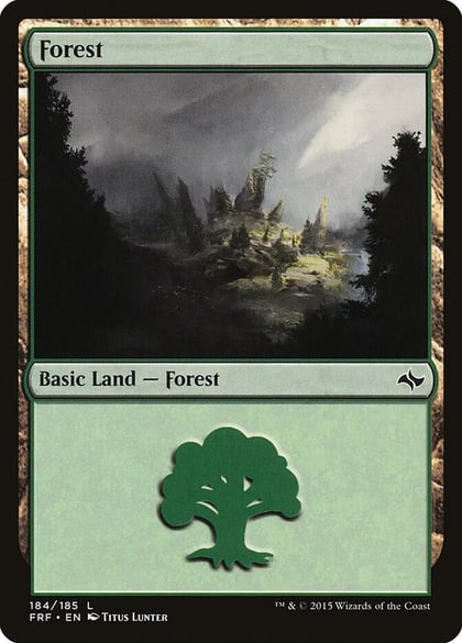 Forest (184), Fate Reforged 184