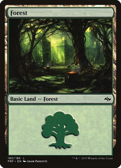 Forest (185), Fate Reforged 185