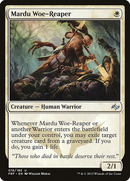 Mardu Woe-Reaper, Fate Reforged 18