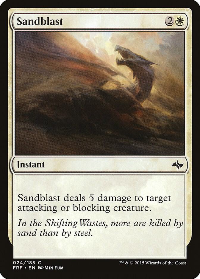 Sandblast, Fate Reforged 24
