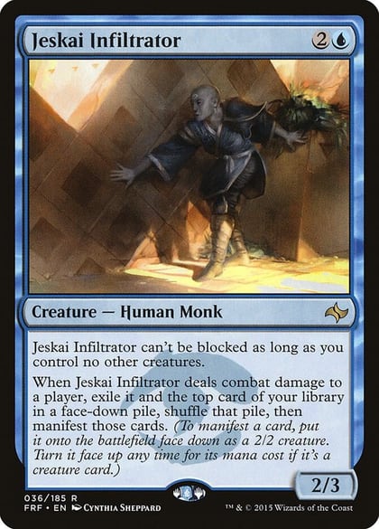 Jeskai Infiltrator, Fate Reforged 36