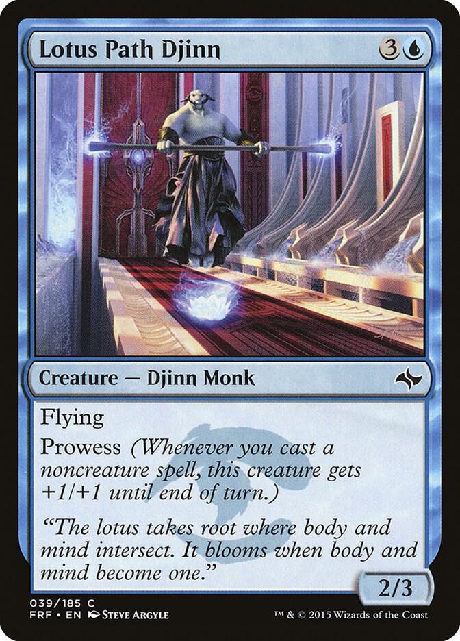 Lotus Path Djinn, Fate Reforged 39
