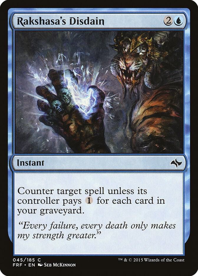 Rakshasa's Disdain, Fate Reforged 45