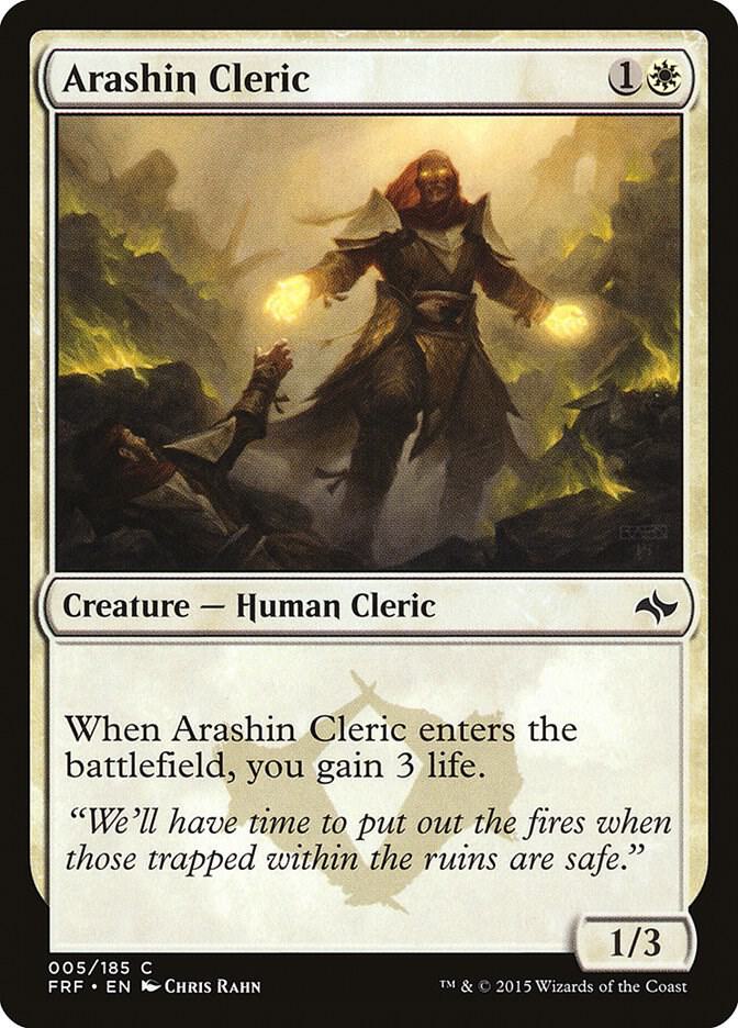 Arashin Cleric, Fate Reforged 5
