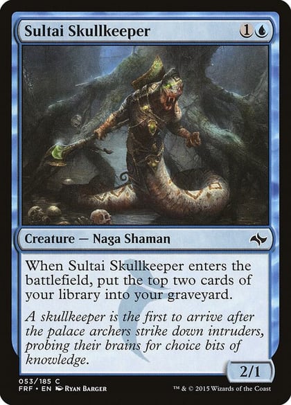 Sultai Skullkeeper, Fate Reforged 53