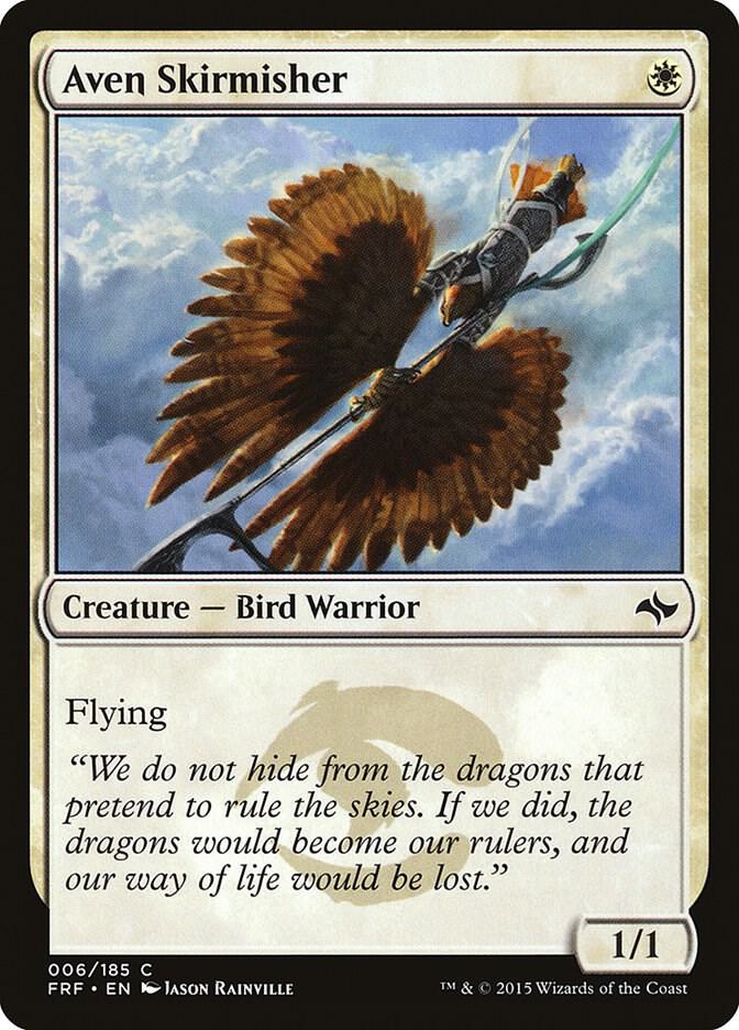 Aven Skirmisher, Fate Reforged 6