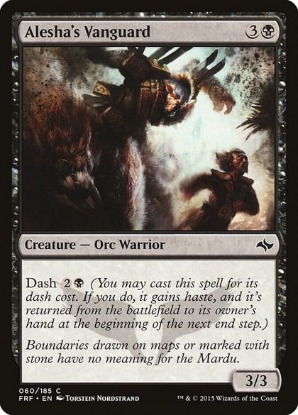 Alesha's Vanguard, Fate Reforged 60