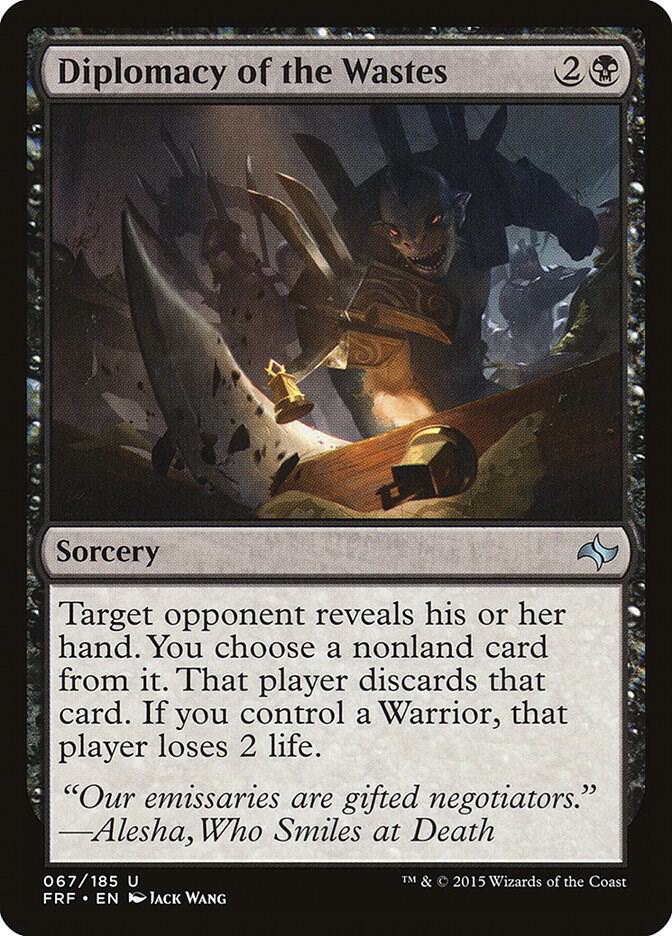 Diplomacy of the Wastes, Fate Reforged 67