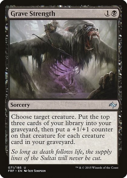 Grave Strength, Fate Reforged 71