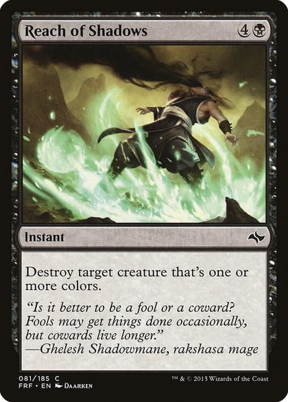 Reach of Shadows, Fate Reforged 81