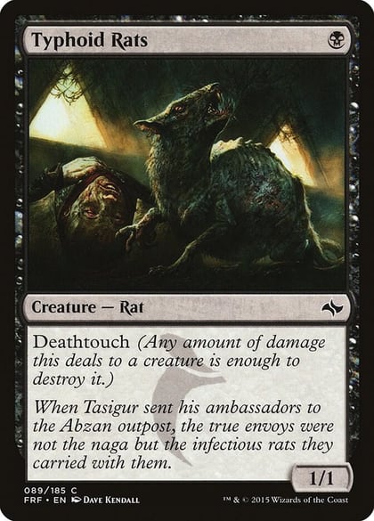 Typhoid Rats, Fate Reforged 89