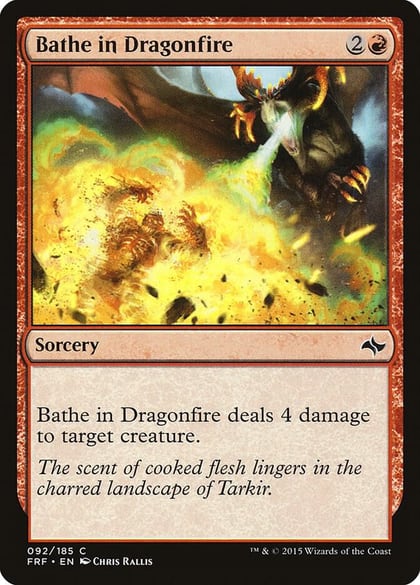 Bathe in Dragonfire, Fate Reforged 92