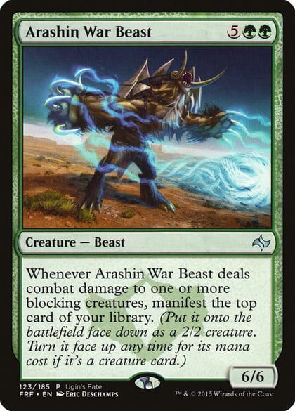 Arashin War Beast, Ugin's Fate Promos 123