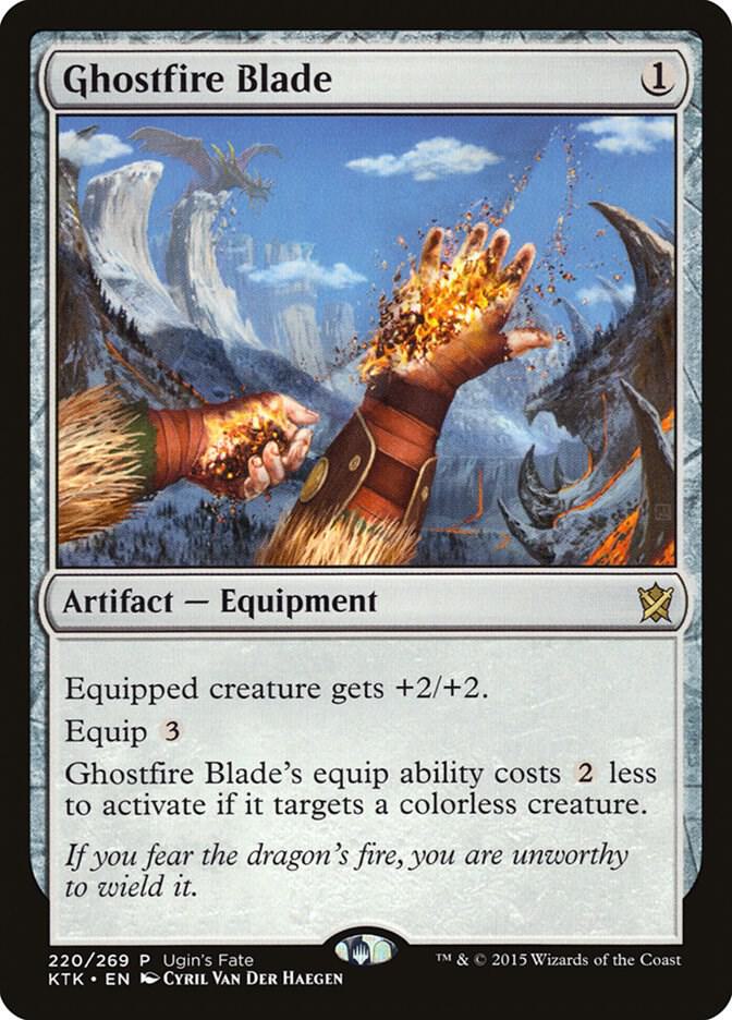 Ghostfire Blade, Ugin's Fate Promos 220