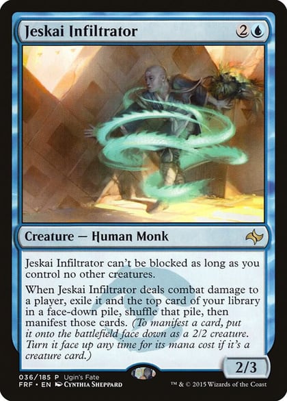Jeskai Infiltrator, Ugin's Fate Promos 36