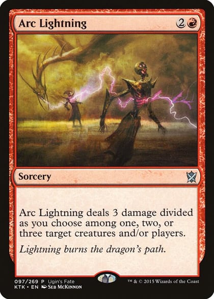 Arc Lightning, Ugin's Fate Promos 97