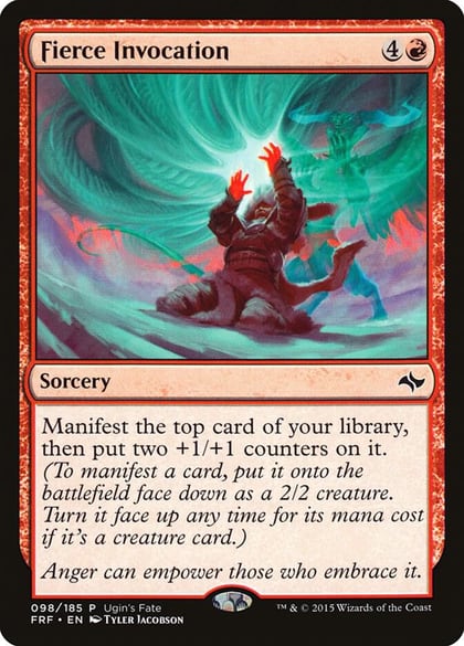 Fierce Invocation, Ugin's Fate Promos 98