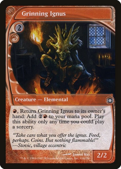 Grinning Ignus, Future Sight 116