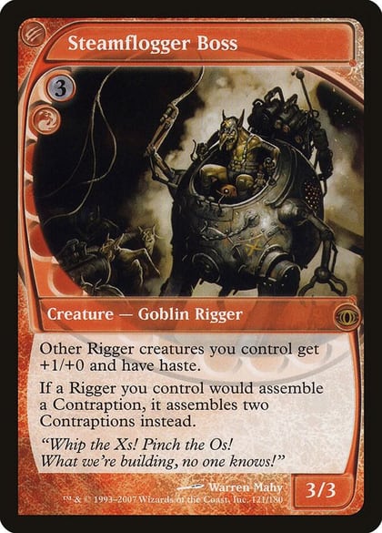 Steamflogger Boss, Future Sight 121
