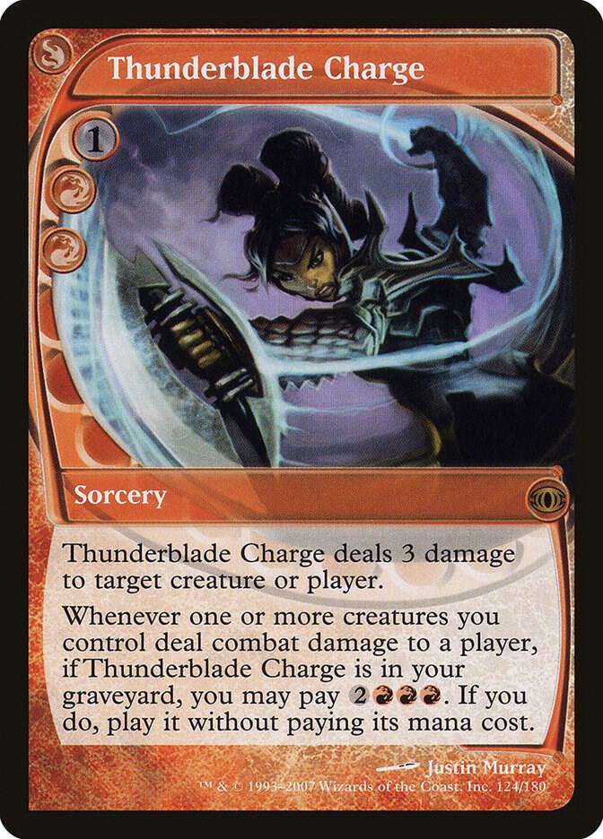 Thunderblade Charge, Future Sight 124
