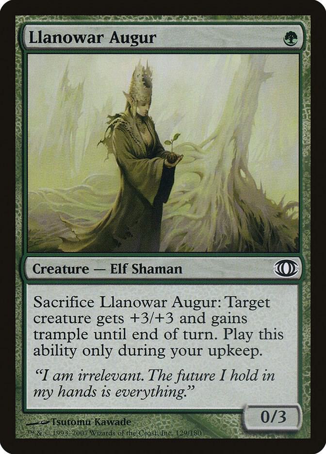 Llanowar Augur, Future Sight 129