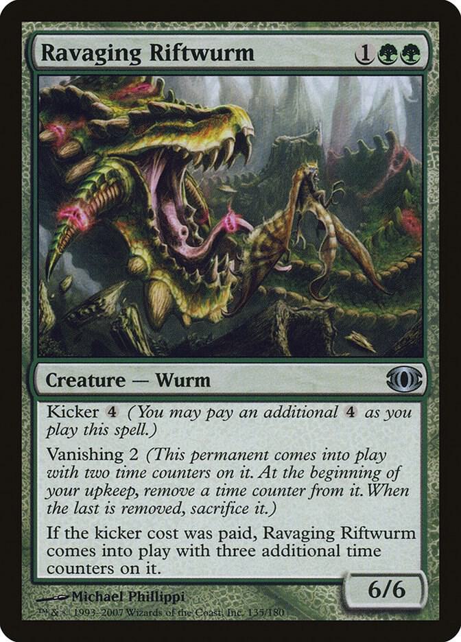 Ravaging Riftwurm, Future Sight 135