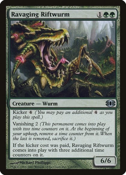 Ravaging Riftwurm, Future Sight 135