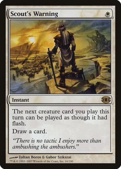 Scout's Warning, Future Sight 16