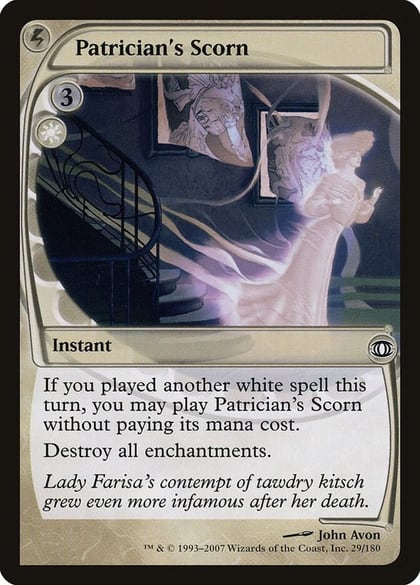 Patrician's Scorn, Future Sight 29