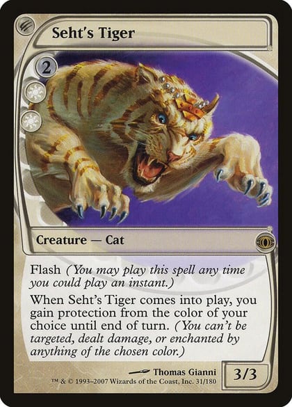 Seht's Tiger, Future Sight 31