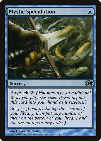 Mystic Speculation, Future Sight 41