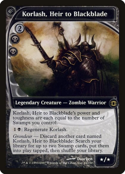 Korlash, Heir to Blackblade, Future Sight 87