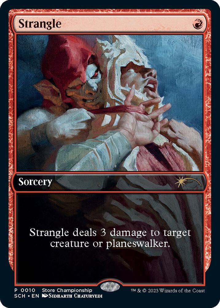 Strangle, Game Day & Store Championship Promos 10