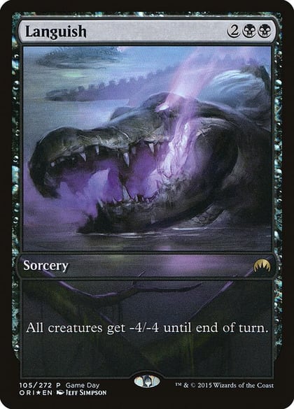 Languish, Game Day & Store Championship Promos 105