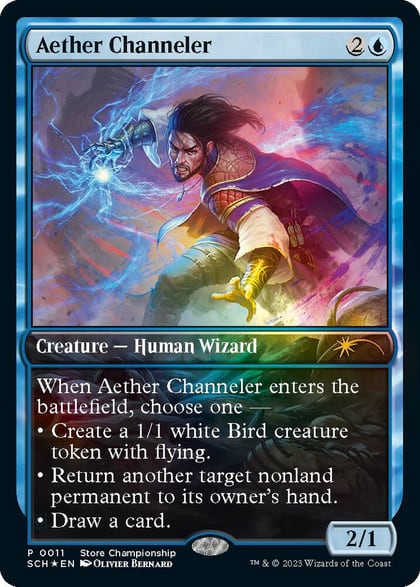 Aether Channeler, Game Day & Store Championship Promos 11