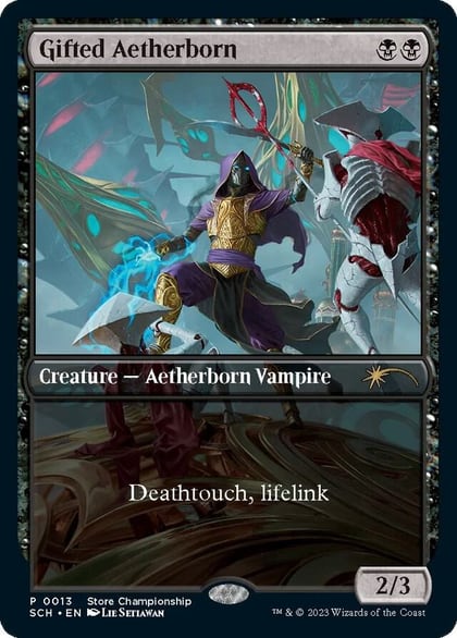 Gifted Aetherborn, Game Day & Store Championship Promos 13