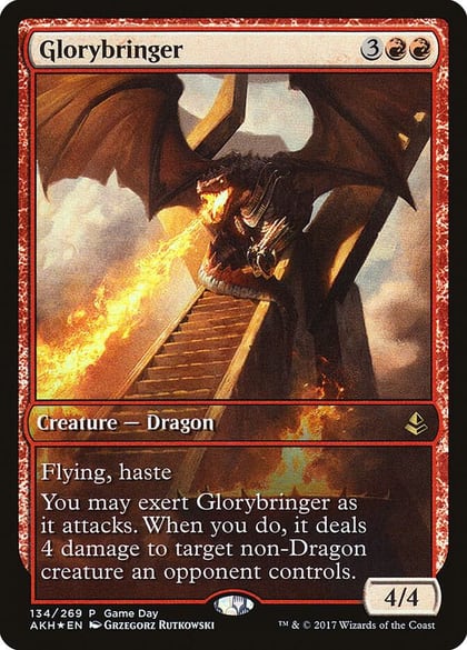 Glorybringer, Game Day & Store Championship Promos 134