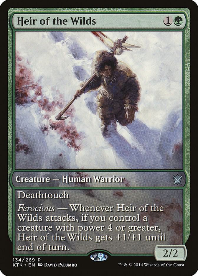 Heir of the Wilds, Game Day & Store Championship Promos 134