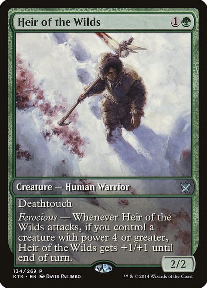 Heir of the Wilds, Game Day & Store Championship Promos 134