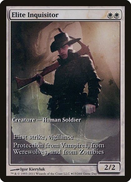 Elite Inquisitor, Game Day & Store Championship Promos 13