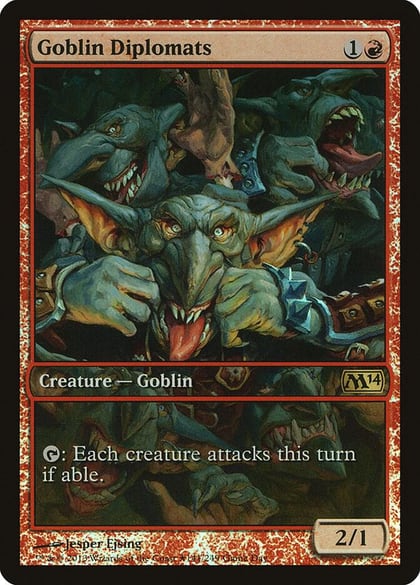 Goblin Diplomats, Game Day & Store Championship Promos 141