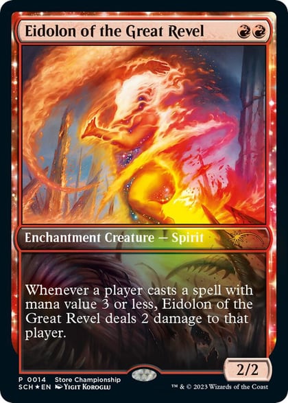Eidolon of the Great Revel, Game Day & Store Championship Promos 14
