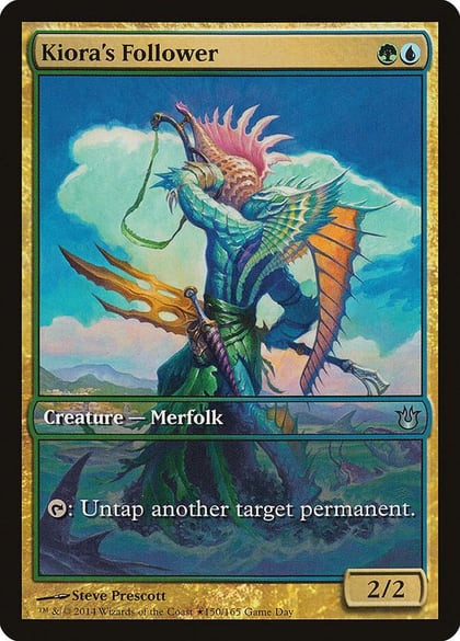 Kiora's Follower, Game Day & Store Championship Promos 150