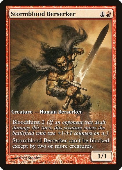 Stormblood Berserker, Game Day & Store Championship Promos 156