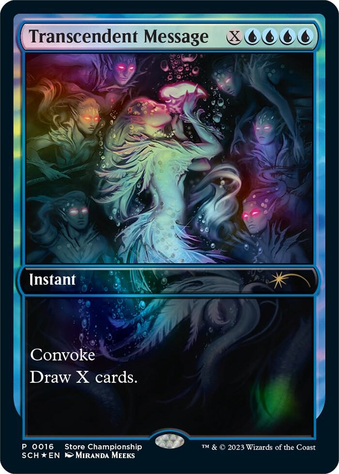 Transcendent Message, Game Day & Store Championship Promos 16