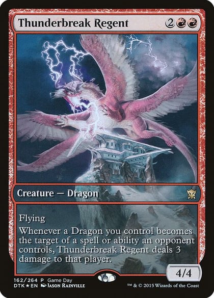 Thunderbreak Regent, Game Day & Store Championship Promos 162
