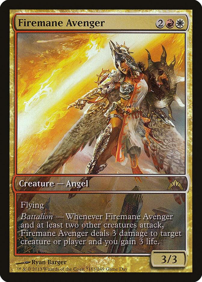 Firemane Avenger, Game Day & Store Championship Promos 163